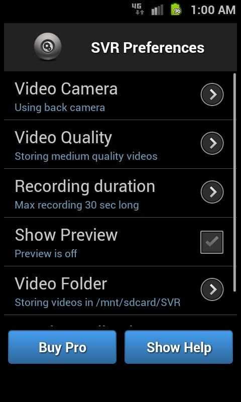 Secret Video Recorder स्क्रीनशॉट 11
