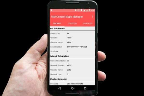 SIM Contact Copy Manager स्क्रीनशॉट 5