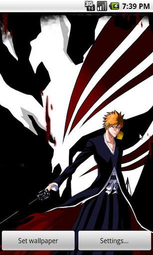 Bleach Ichigo Live Wallpaper screenshot 3