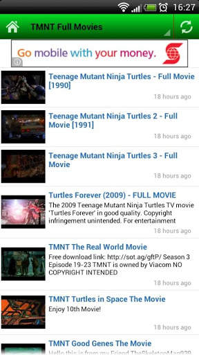 TMNT Tube Tv 3 تصوير الشاشة