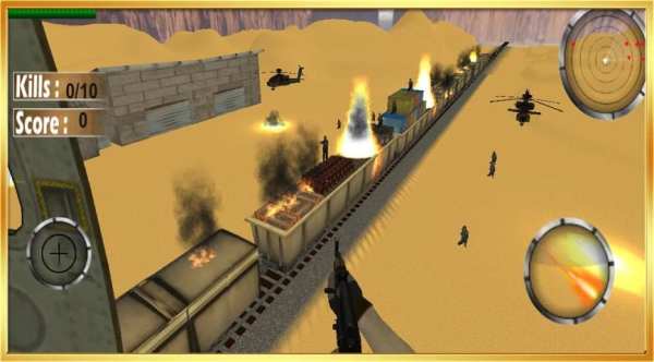 Lone Commando Clash Of Gunship screenshot 9