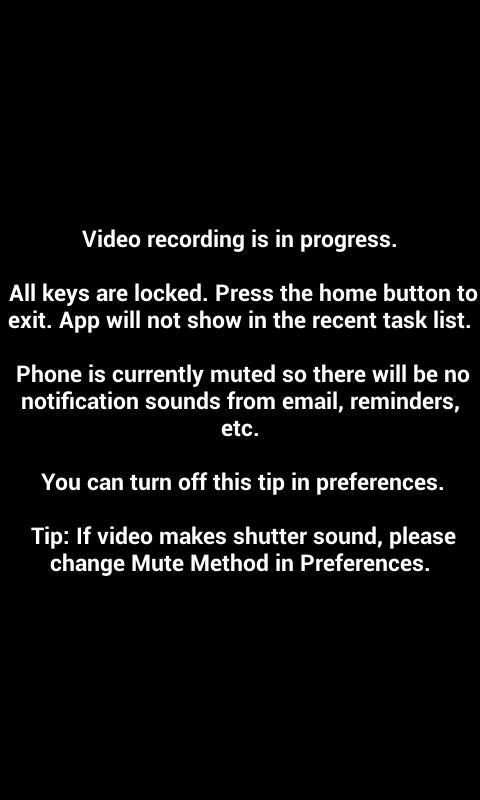 Spy Video Recorder Camera screenshot 4