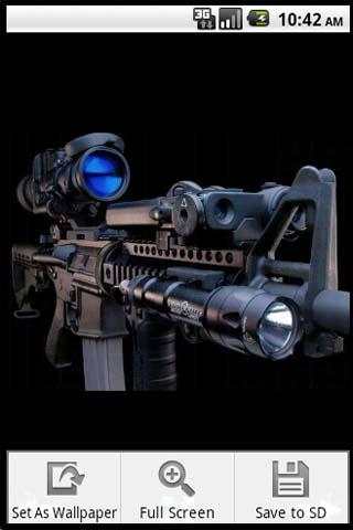 Sniper Rifle Wallpaper screenshot 2
