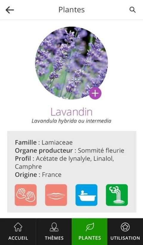 Les huiles essentielles screenshot 1