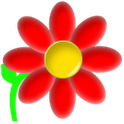 Flower Battery Widget icon
