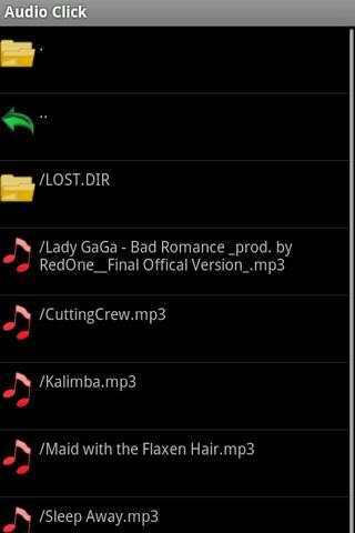 Audio Click screenshot 2