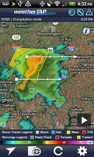 weatherTAP zoom screenshot 2