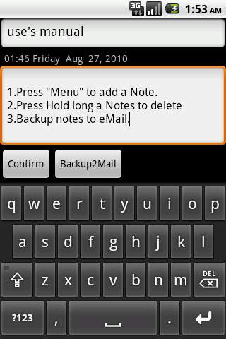notepad скриншот 1