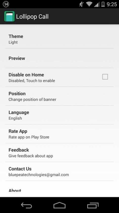 Lollipop Call Free screenshot 8