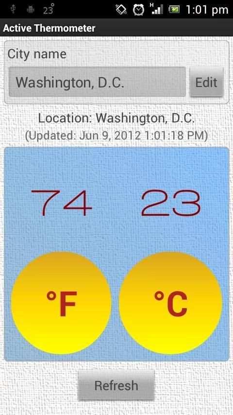 Active Thermometer स्क्रीनशॉट 4