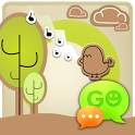 GO SMS Retro Bird Theme 1.0.0