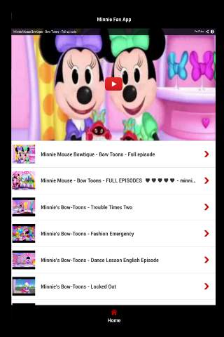 Minnie Mouse Bowtique Fan App screenshot 1