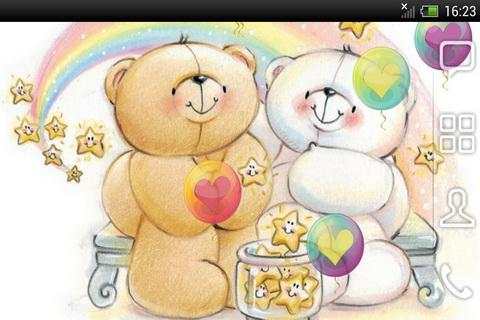 Cute Teddy Bear Live Wallpaper screenshot 3
