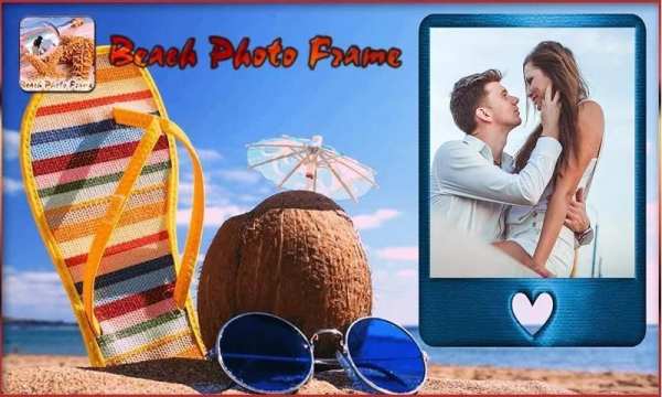 Beach Photo Frame screenshot 1