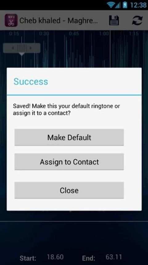 mp3 to ringtone maker & cutter screenshot 2