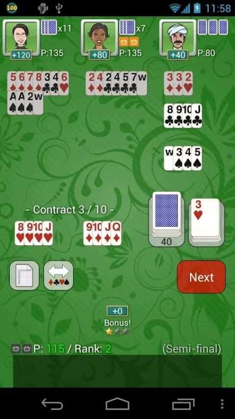 Contract / Shanghai Rummy Free स्क्रीनशॉट 6