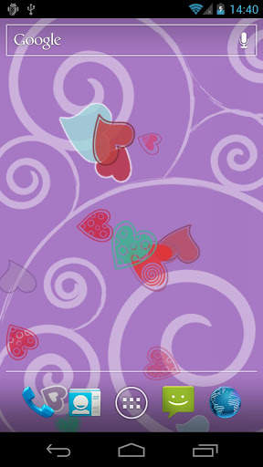 Candy Hearts Live Wallpaper screenshot 5