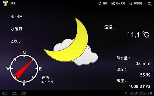WeatherNow LargeIconAddon screenshot 1