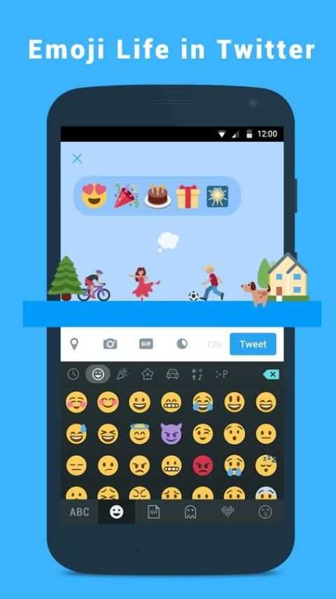 Emoji Life for Twitter 1 تصوير الشاشة