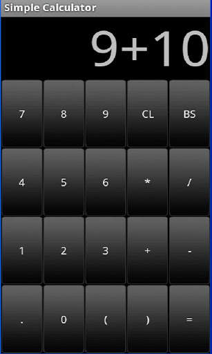 Simple Calculator screenshot 1