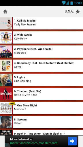 Music Top 100 Hits screenshot 3