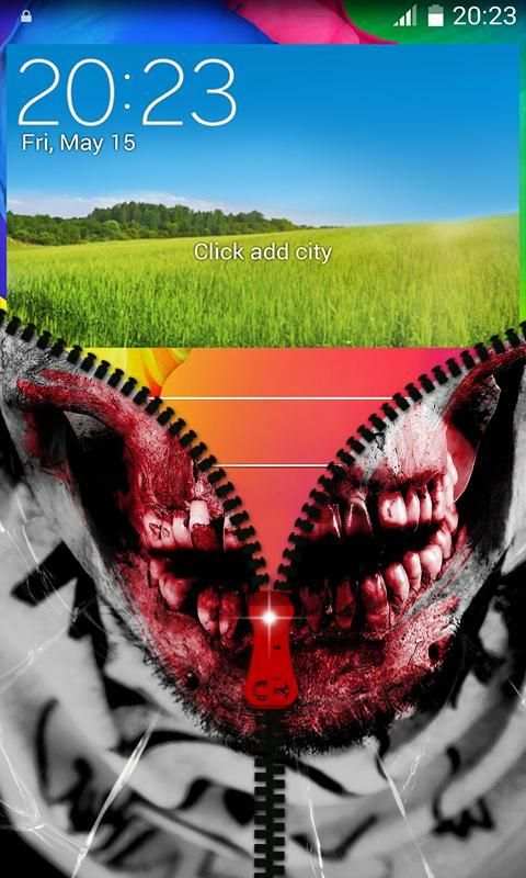 Zombie Zipper Screen Lock screenshot 5