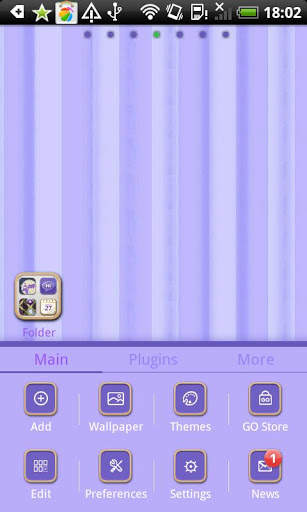 Noble Theme Go Launcher Ex screenshot 5