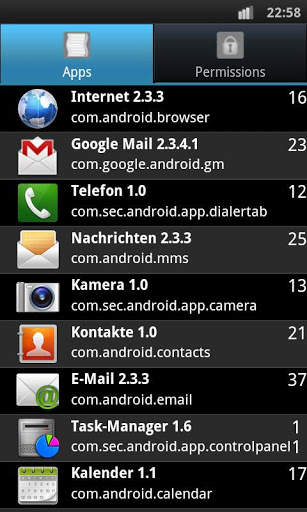 Permission Detector screenshot 1