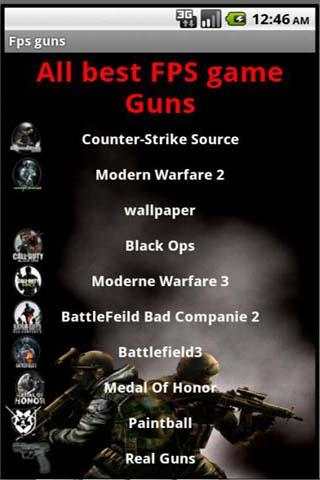 Fps Guns Lite screenshot 1