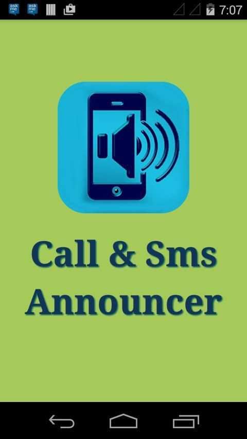 Call Sms Announcer screenshot 2