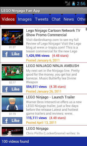 LEGO Ninjago Fan App screenshot 2