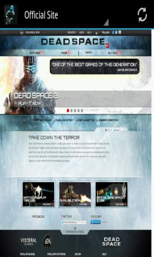 Dead Space 3 Fan App screenshot 4