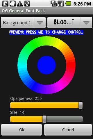 OG General Font Pack screenshot 2