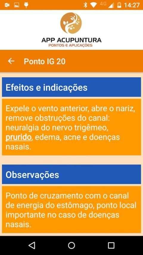 App Acupuntura Lite скриншот 6