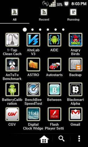 Shine Theme: Go Launcher EX screenshot 3
