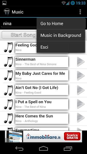 Muxic mp3 search screenshot 2
