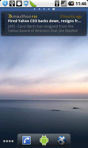 Maxthon Add-on: RSS Reader screenshot 4