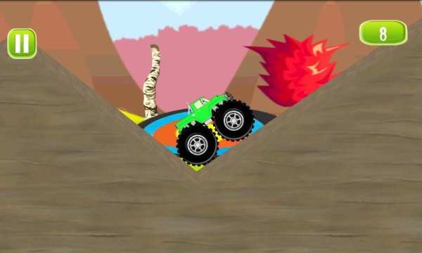 Cars Hill Racing Game for Kids 1 تصوير الشاشة
