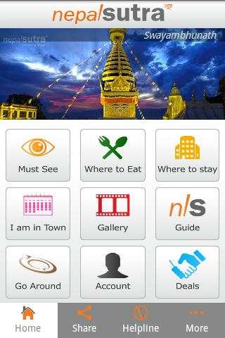 NepalSutra Travel App screenshot 1