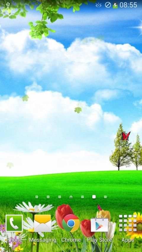 Leaves Live Wallpaper screenshot 6