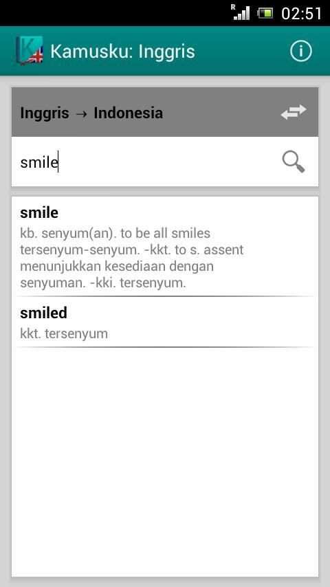 Kamusku: Inggris (Indonesia) screenshot 5