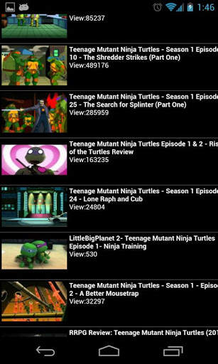 Ninja Turtles episodes screenshot 2