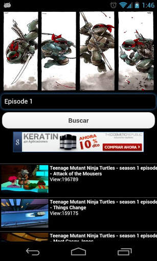 Ninja Turtles episodes screenshot 1