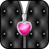 Heart Zipper Screen Lock icon