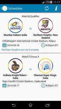 CL T20 Live - 2014 स्क्रीनशॉट 1