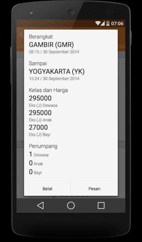 Sepoor - Tiket Kereta Api screenshot 4