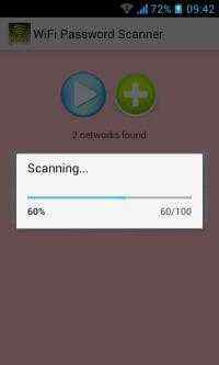 WiFi Password Scanner screenshot 1
