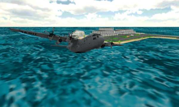 Flight Sim: Transport Plane 3D स्क्रीनशॉट 3