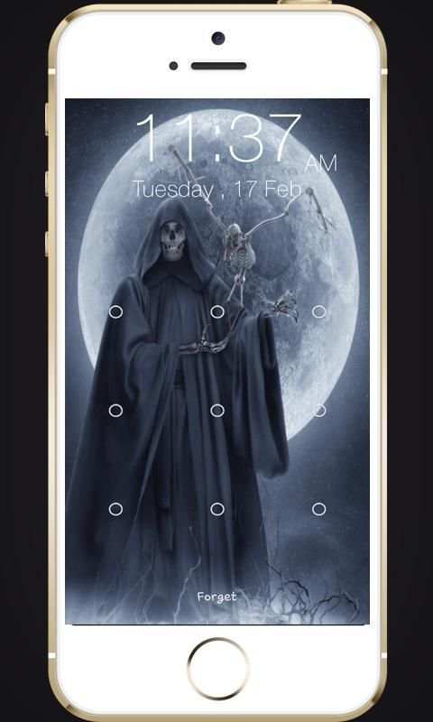 Skull Pattern Lock screenshot 5