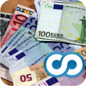 Million dollar money cash icon
